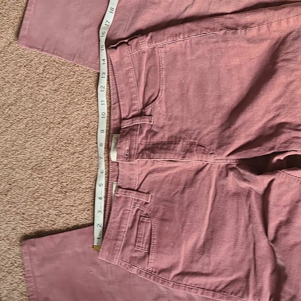 Mauve Skinny Corduroy Pants